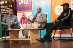 Aasif-Karim-Richard-Njoba-and-Douglas-Wakiihuri-during-the-post-sports-life-panel-session