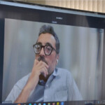 Renowned Indian Film Director, Mr. Shimit Amin, during his Interview Session on Contributions to The Expansive Realm of Creativity. Interview was done by Chairman and Festival Director, Mr. Aasif Karim.