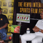 PR & Communication Liaison, Mr. Chris Kamau with Mombasa County Government, Executive Committee Member for Youth, Gender and Social Services, Hon. Kenneth Ambani in Studio.